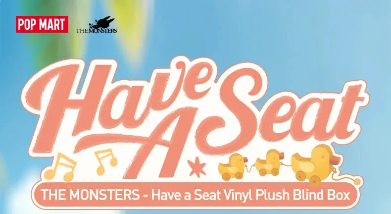 POP MART THE MONSTERS-Serie Have a Seat, caja ciega de felpa de vinilo, bolsa de adivinación, decoración de escritorio, modelo bonito, regalo, bolsa ciega para niña, juguete MedSurgery Store For Digital Health