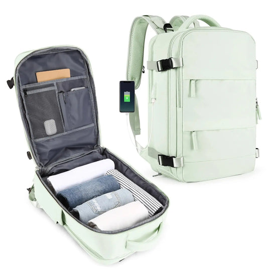Mochila de viaje para mujer, mochila de mano, mochila para portátil TSA aprobada por vuelo, bolsa de enfermera universitaria, mochila informal para fin de semana MedSurgery Store For Digital Health