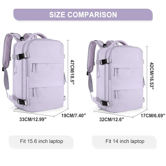 Mochila de viaje para mujer, mochila de mano, mochila para portátil TSA aprobada por vuelo, bolsa de enfermera universitaria, mochila informal para fin de semana MedSurgery Store For Digital Health