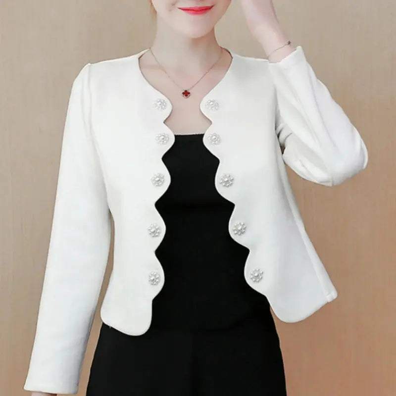 Chaqueta de manga larga para mujer, abrigo de otoño, C122, 2024 dsers-fulfillment-service