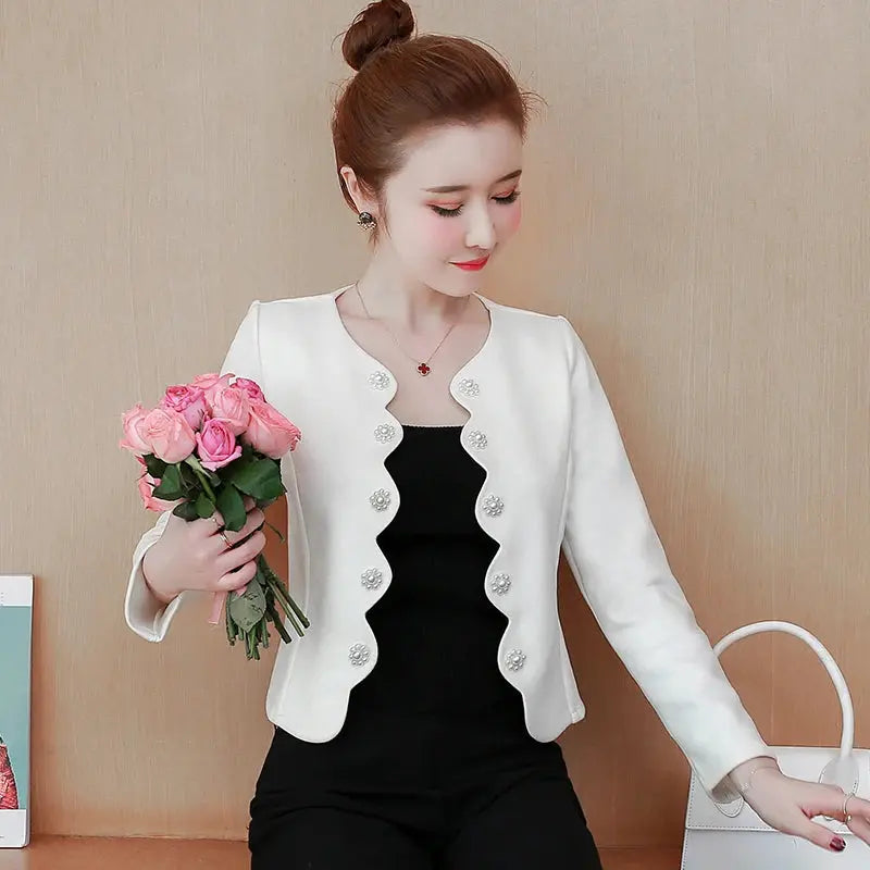 Chaqueta de manga larga para mujer, abrigo de otoño, C122, 2024 dsers-fulfillment-service