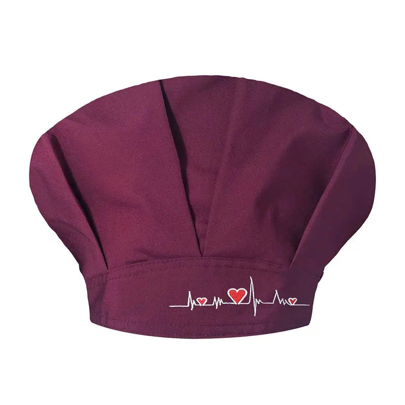 Gorros de fregado para mujer, gorro con banda para el sudor de algodón ajustable Unisex, cubierta para la cabeza, Ropa de Trabajo, gorros de fregado bouffant transpirables sanitarios CJdropshipping