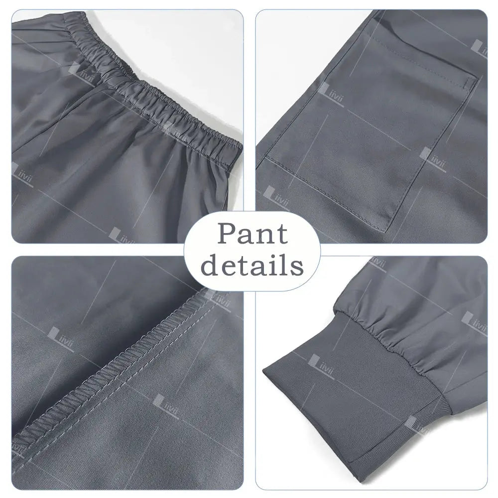 Venta al por mayor de uniformes médicos, traje para correr, conjunto de gomas para médico y enfermera, ropa de trabajo quirúrgica para Hospital, trajes multicolores para mujer dsers-fulfillment-service