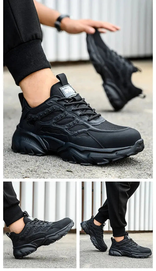 Zapatos de seguridad blancos para hombres y mujeres, antigolpes, antiperforación, aislamiento, 6kv, resistente al desgaste, negro, blanco, transpirable, ligero MedSurgery Store For Digital Health
