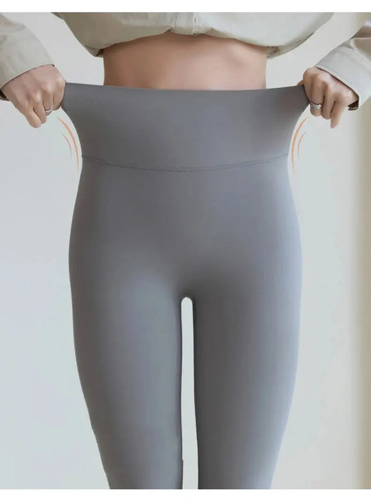 BIVIGAOS 2025 Primavera Verano bolsillo trasero Leggings de piel de tiburón mujeres blanco apretado Casual deporte Fitness Leggings pantalones pitillo MedSurgery Store For Digital Health