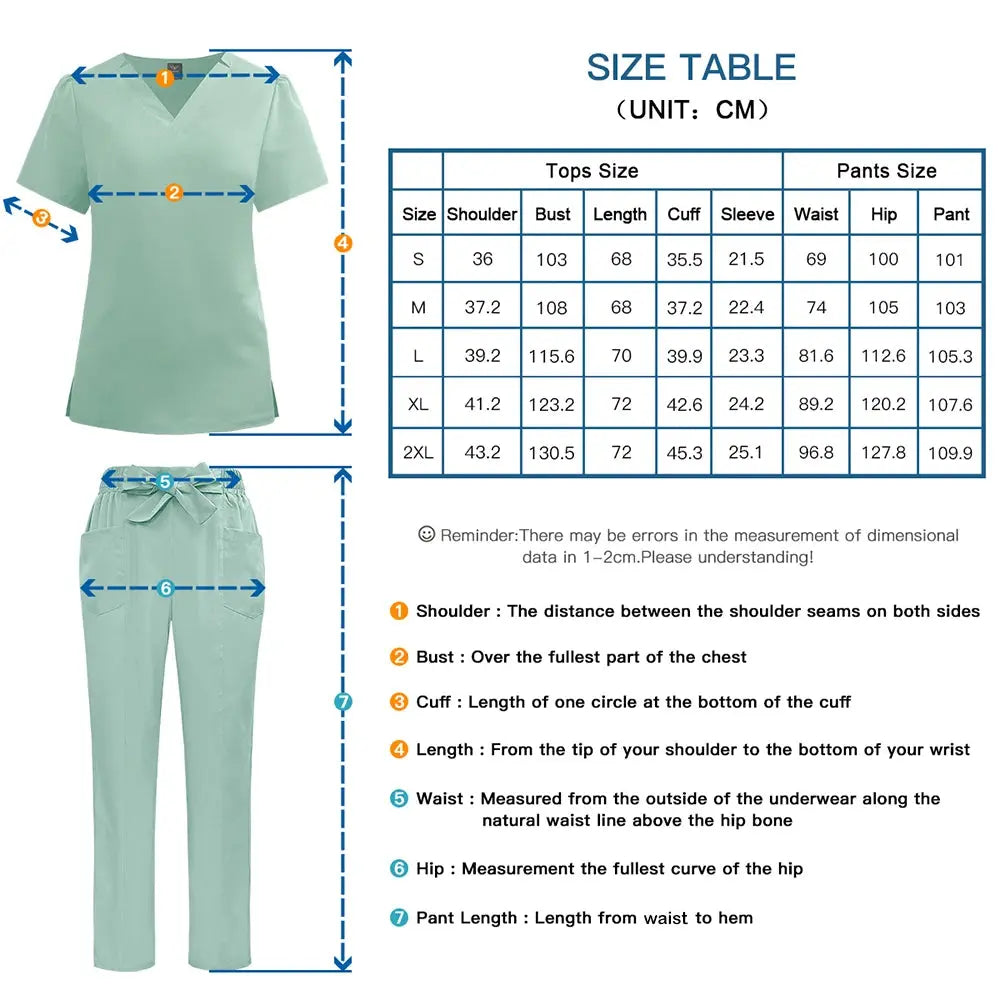 Ropa de trabajo clínica de manga corta, uniformes médicos para mujer, uniformes de médico de Hospital, traje exfoliante para clínica Dental, accesorios para enfermeras CJdropshipping