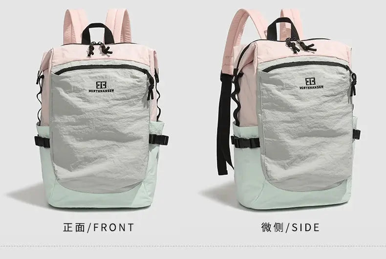 Mochila exterior de doble hombro para mujer, de gran capacidad. Es portátil y adecuado para desplazamientos, viajes. Es un cas MedSurgery Store For Digital Health