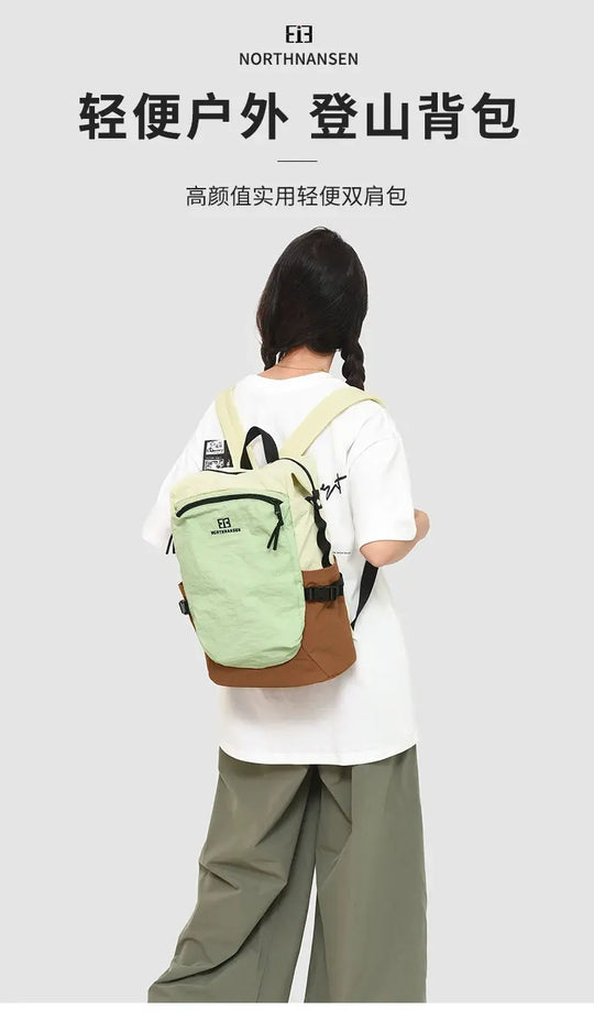 Mochila exterior de doble hombro para mujer, de gran capacidad. Es portátil y adecuado para desplazamientos, viajes. Es un cas MedSurgery Store For Digital Health