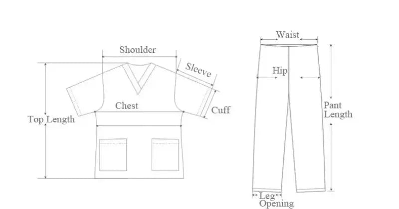 Top de trabajo, uniforme de médico y enfermera, pantalones sencillos con más bolsillos, pantalones de exfoliación Dental, trajes médicos Unisex, conjunto de 3 piezas CJdropshipping