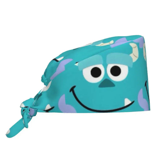 Gorro de trabajo ajustable personalizado con dibujos animados de la Universidad de Monsters, gorro quirúrgico para hombres y mujeres, gorro quirúrgico para enfermería, médico y cirujano MedSurgery Store For Digital Health