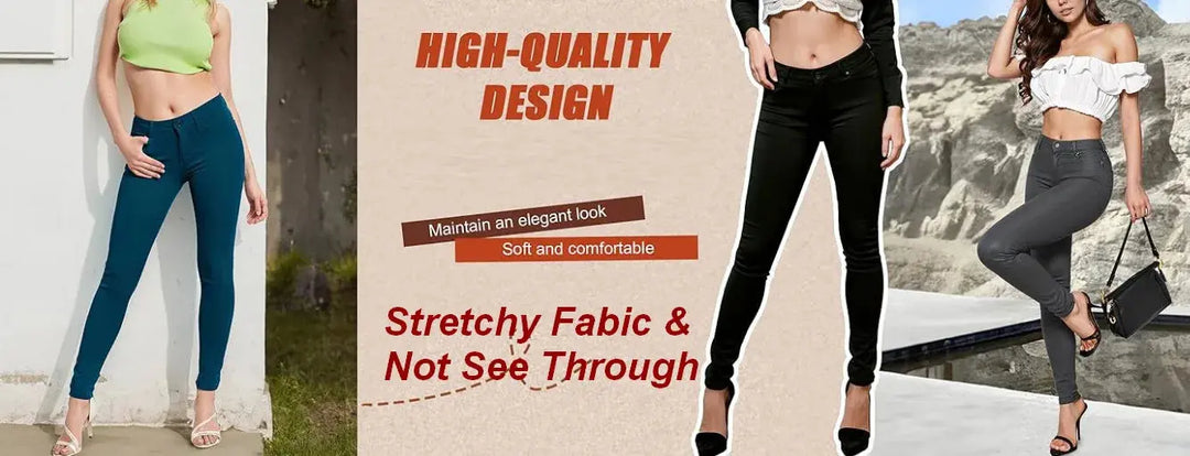 Pantalones vaqueros elásticos de algodón para mujer, pantalón informal, blanco, ultraelástico, cómodo, para el trabajo MedSurgery Store For Digital Health