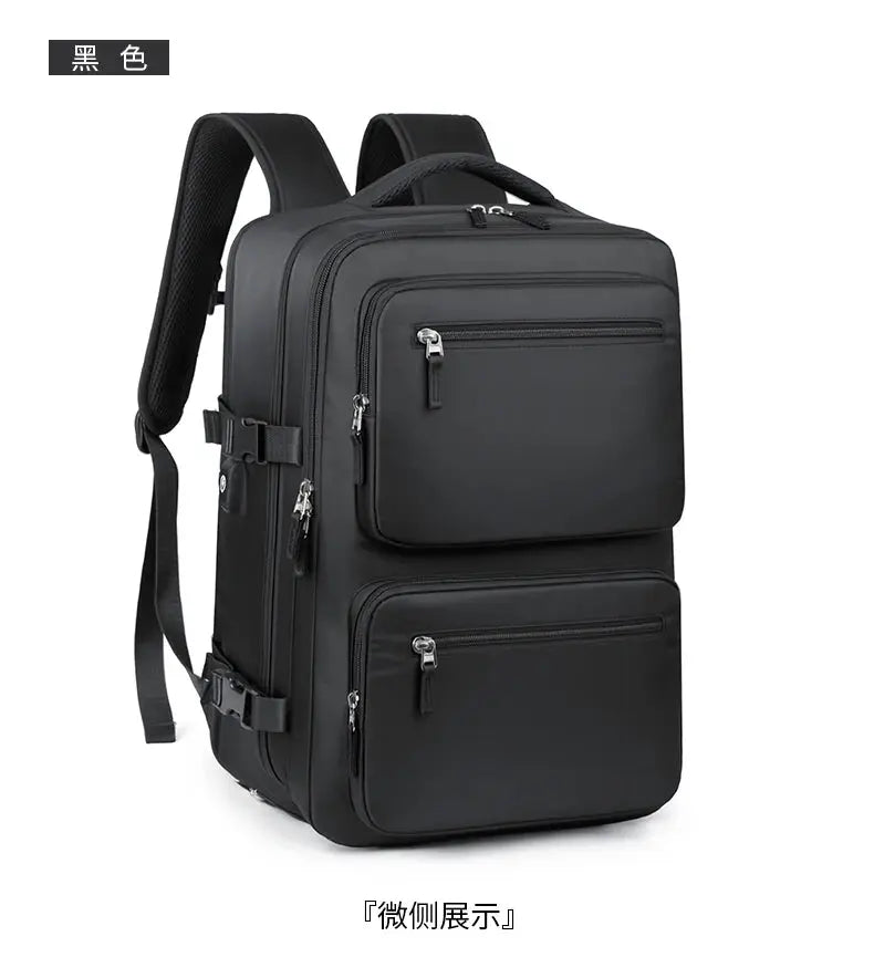 Mochila de viaje grande para mujeres y hombres, bolso de cabina, mochila impermeable multifuncional para avión con carga USB, mochila antirrobo MedSurgery Store For Digital Health