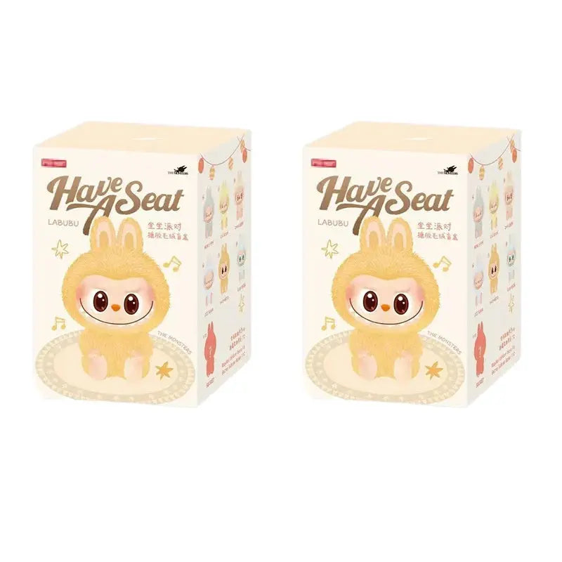 POP MART The Monsters Have A Seat Series llavero con colgante de felpa de vinilo caja ciega juguetes caja misteriosa MedSurgery Store For Digital Health