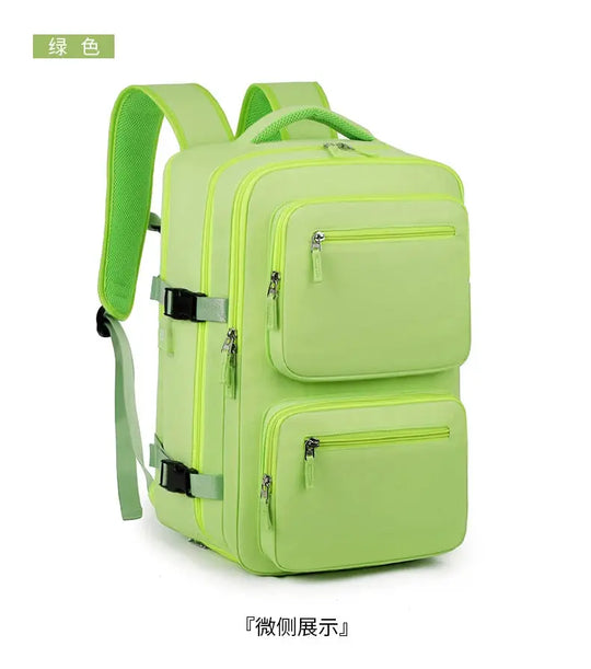 Mochila de viaje grande para mujeres y hombres, bolso de cabina, mochila impermeable multifuncional para avión con carga USB, mochila antirrobo MedSurgery Store For Digital Health