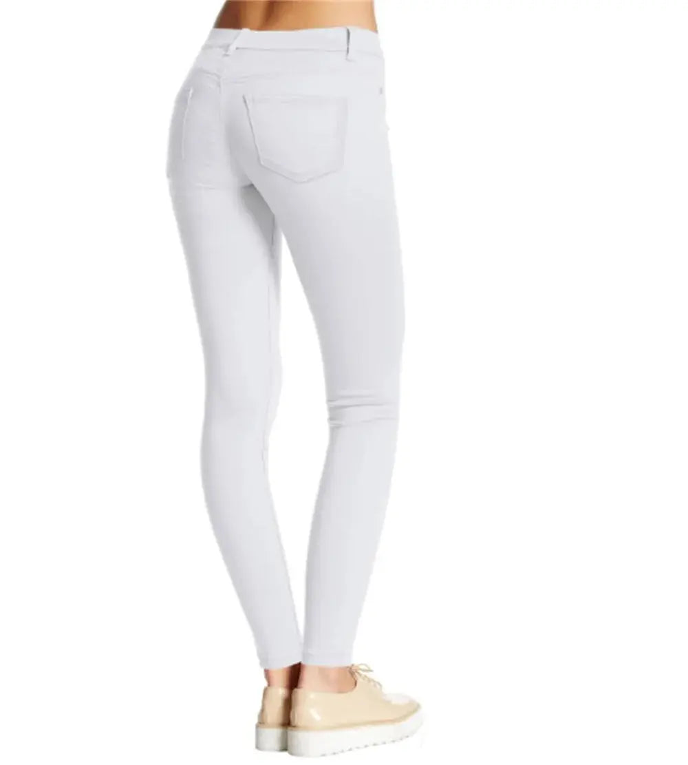Pantalones vaqueros elásticos de algodón para mujer, pantalón informal, blanco, ultraelástico, cómodo, para el trabajo MedSurgery Store For Digital Health