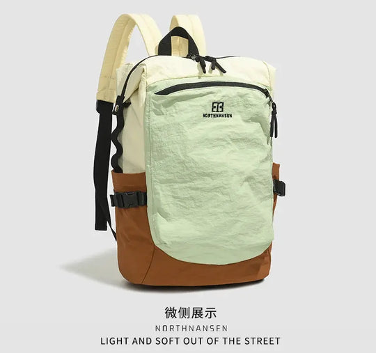 Mochila exterior de doble hombro para mujer, de gran capacidad. Es portátil y adecuado para desplazamientos, viajes. Es un cas MedSurgery Store For Digital Health