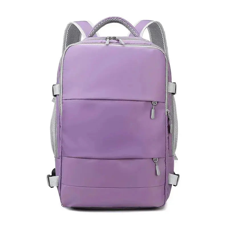 Mochila de viaje de gran capacidad para mujer, multifunción, almacenamiento de zapatos, multicapa, separación seca y húmeda, impermeable MedSurgery Store For Digital Health