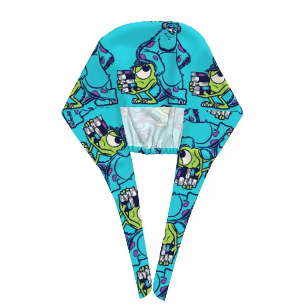 Gorro de trabajo ajustable personalizado con dibujos animados de la Universidad de Monsters, gorro quirúrgico para hombres y mujeres, gorro quirúrgico para enfermería, médico y cirujano MedSurgery Store For Digital Health