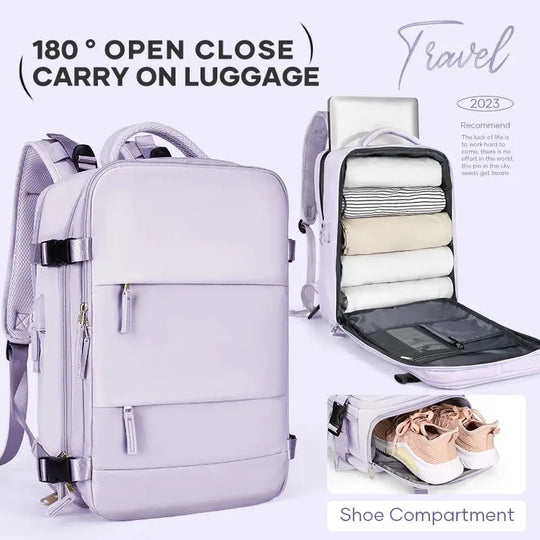 Mochila de viaje para mujer, mochila de mano, mochila para portátil TSA aprobada por vuelo, bolsa de enfermera universitaria, mochila informal para fin de semana MedSurgery Store For Digital Health
