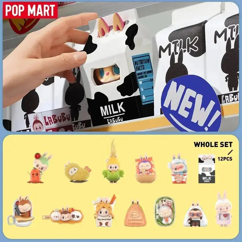 POP MART THE MONSTERS Wacky Mart Series caja ciega Guess Bag decoración de escritorio lindo modelo regalo chica bolsa ciega Juguetes MedSurgery Store For Digital Health
