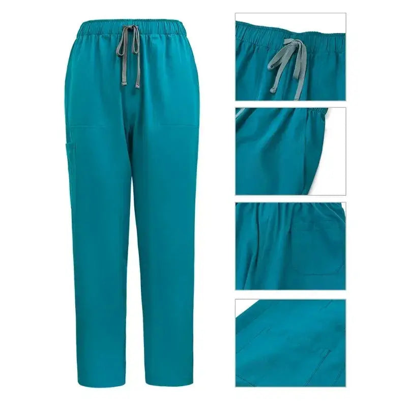 Uniformes quirúrgicos para médico y enfermera, conjunto exfoliante para mujer, Ropa de Trabajo para salón de belleza, bata clínica, pantalones superiores, traje túnica de enfermería para Spa CJdropshipping