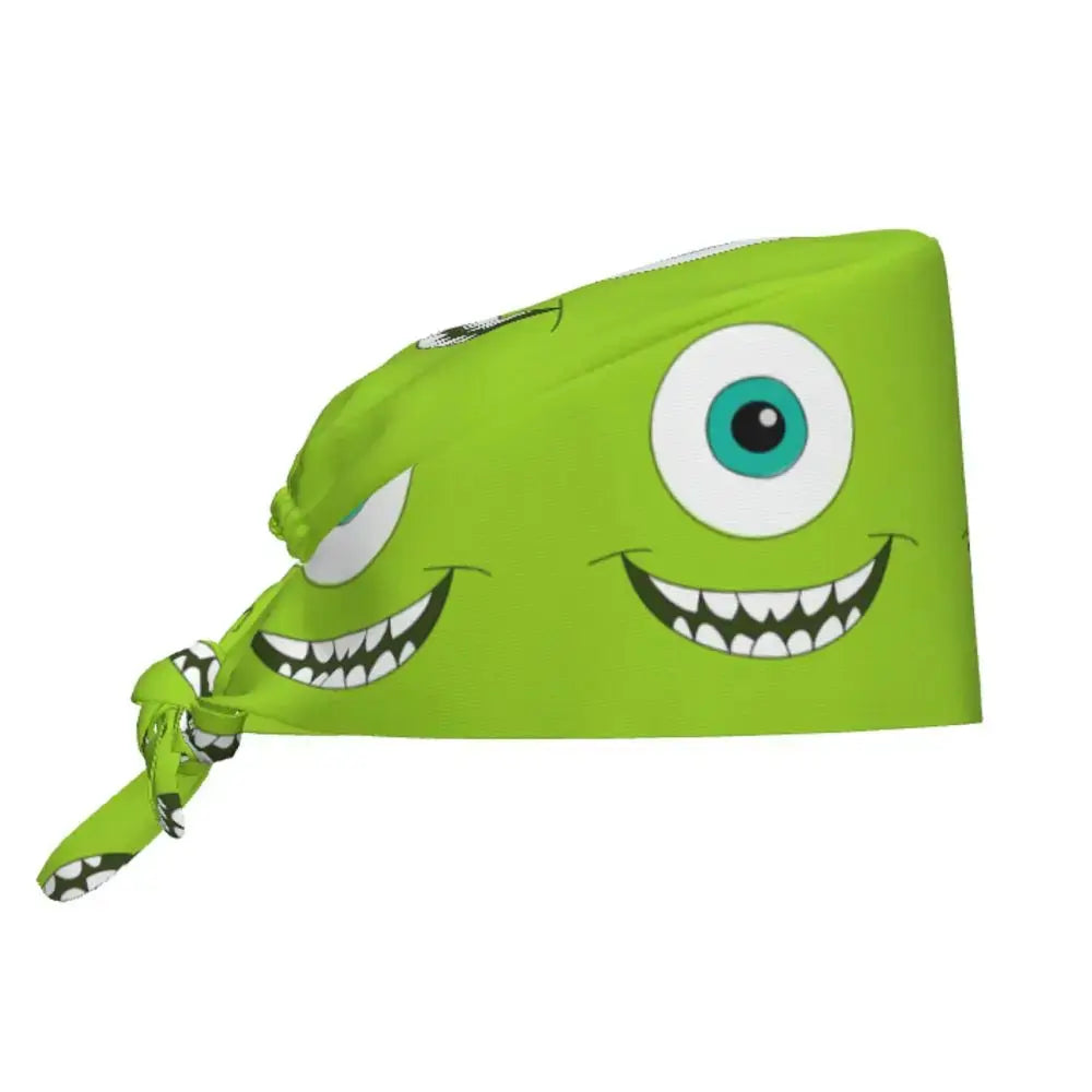 Gorro de trabajo ajustable personalizado con dibujos animados de la Universidad de Monsters, gorro quirúrgico para hombres y mujeres, gorro quirúrgico para enfermería, médico y cirujano MedSurgery Store For Digital Health