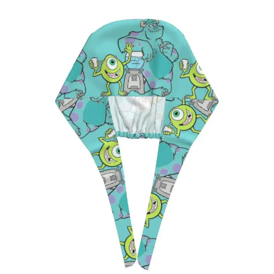 Gorro de trabajo ajustable personalizado con dibujos animados de la Universidad de Monsters, gorro quirúrgico para hombres y mujeres, gorro quirúrgico para enfermería, médico y cirujano MedSurgery Store For Digital Health