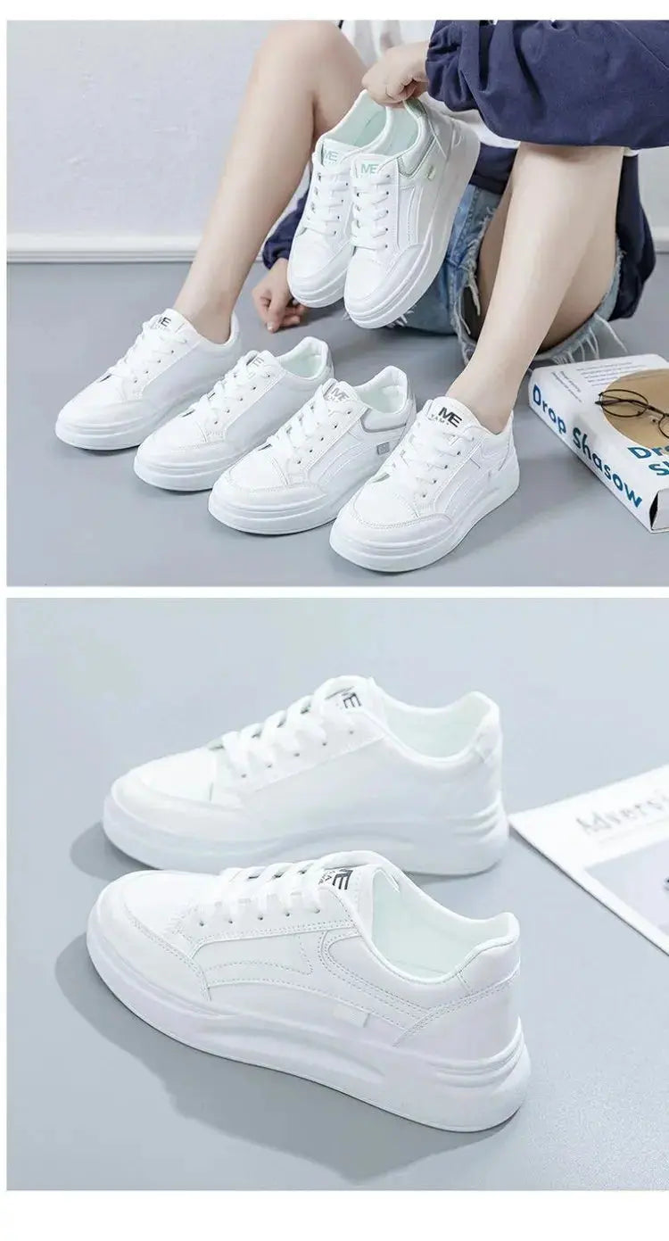 Nuevos Zapatos de mujer, zapatillas blancas de invierno, Zapatos de plataforma transpirables, Tenis para mujer, Zapatillas informales de moda para mujer, Zapatos MedSurgery Store For Digital Health