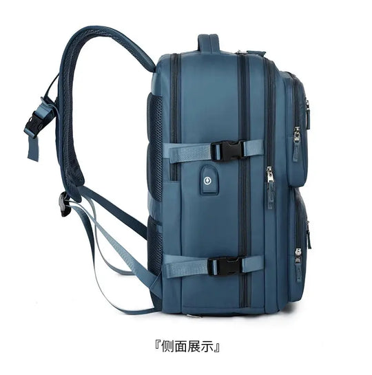 Mochila de viaje grande para mujeres y hombres, bolso de cabina, mochila impermeable multifuncional para avión con carga USB, mochila antirrobo MedSurgery Store For Digital Health