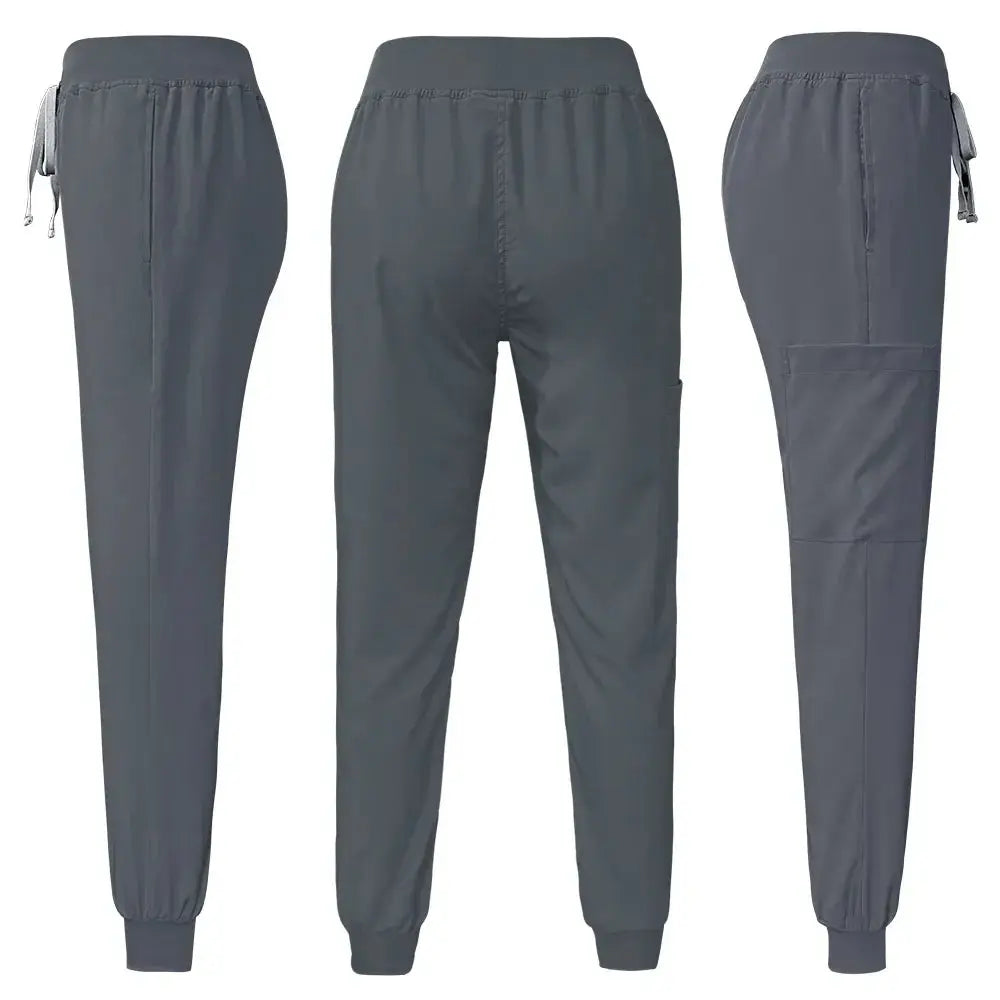 Uniforme médico ajustado para mujer, conjuntos de batas, accesorios de enfermería, batas de cirugía hospitalaria, clínica Dental, salón de belleza, ropa de trabajo CJdropshipping