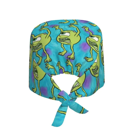 Gorro de trabajo ajustable personalizado con dibujos animados de la Universidad de Monsters, gorro quirúrgico para hombres y mujeres, gorro quirúrgico para enfermería, médico y cirujano MedSurgery Store For Digital Health