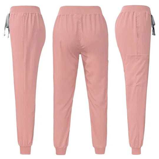 Uniforme médico ajustado para mujer, conjuntos de batas, accesorios de enfermería, batas de cirugía hospitalaria, clínica Dental, salón de belleza, ropa de trabajo CJdropshipping