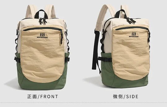 Mochila exterior de doble hombro para mujer, de gran capacidad. Es portátil y adecuado para desplazamientos, viajes. Es un cas MedSurgery Store For Digital Health