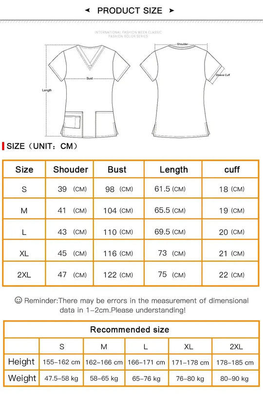 Blusa de algodón con estampado de animales de dibujos animados, uniforme médico quirúrgico para clínica de mascotas, Hospital, enfermería CJdropshipping