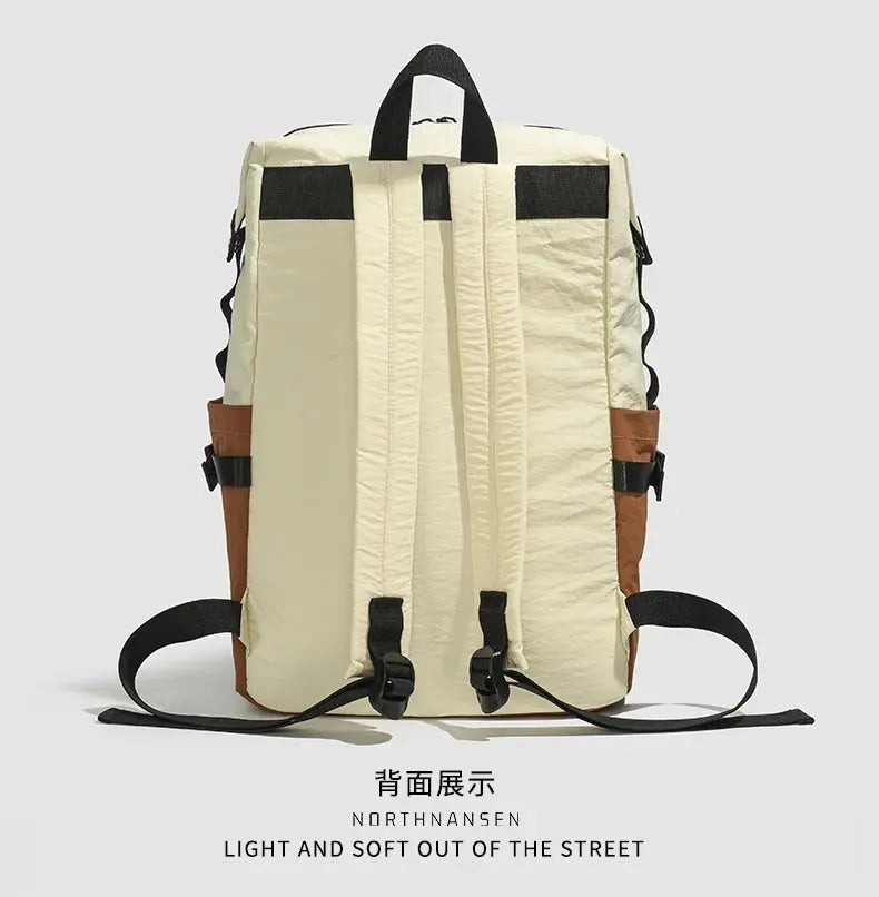 Mochila exterior de doble hombro para mujer, de gran capacidad. Es portátil y adecuado para desplazamientos, viajes. Es un cas MedSurgery Store For Digital Health