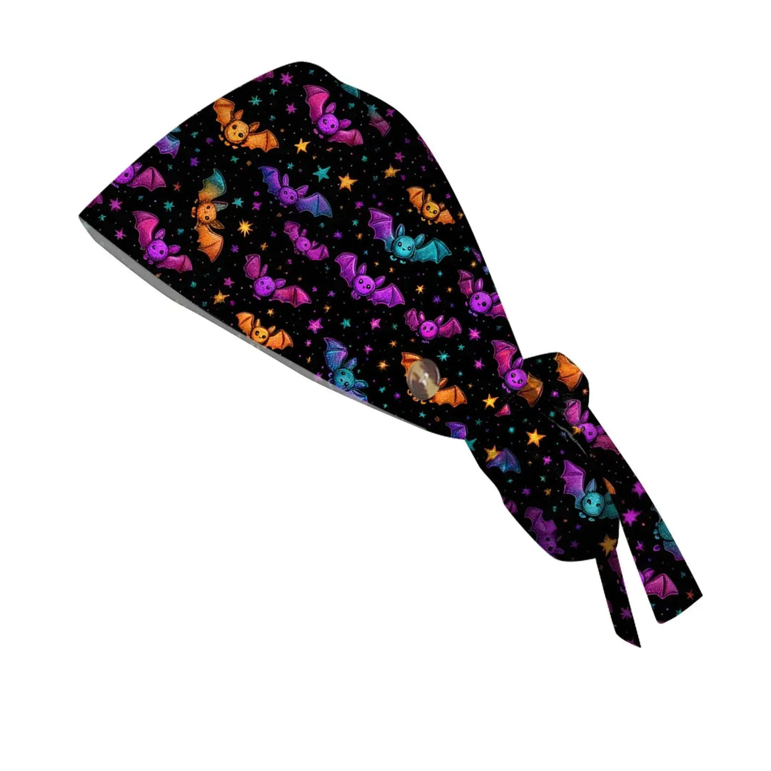 Gorro Quirúrgico para Doctoras o Enfermeras con estampados de Halloween Unisex - Scrub Cap con Estampado para Trabajo Médico. Estilo Casual hechos de Algodón, Cómodos y Elegantes. CJdropshipping