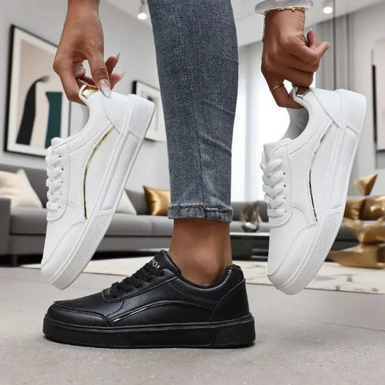 Zapatillas bajas blancas con estilo para mujer, ligeras, transpirables, a la moda, prácticas, informales, zapatillas para correr estéticas de moda MedSurgery Store For Digital Health