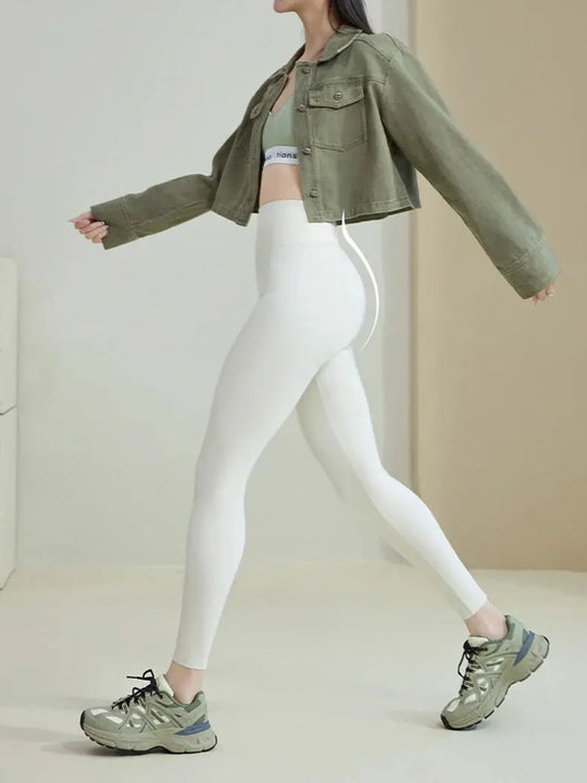 BIVIGAOS 2025 Primavera Verano nueva ciruela roja 3D sensación desnuda Leggings de piel de tiburón mujeres delgadas Sexy deporte Yoga Push Up Fitness Leggings MedSurgery Store For Digital Health