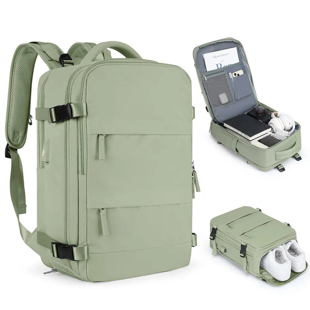 Mochila de viaje para mujer, mochila de mano, mochila para portátil TSA aprobada por vuelo, bolsa de enfermera universitaria, mochila informal para fin de semana MedSurgery Store For Digital Health