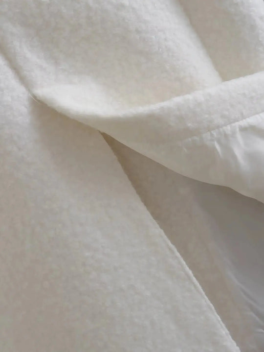 2025 Chaqueta larga de lana para mujer Otoño Invierno mujer abrigo de Cachemira medio largo de lana mezclas de manga larga prendas de vestir elegantes de un solo pecho MedSurgery Store For Digital Health
