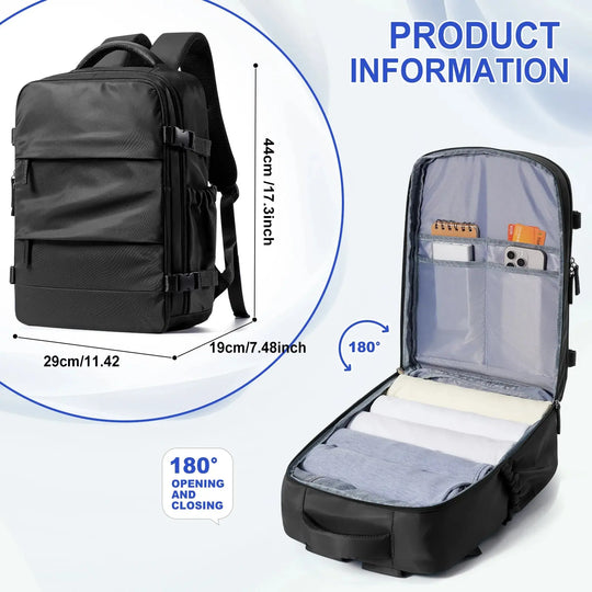Mochila de viaje para mujer, mochila de mano, mochila para portátil TSA aprobada por vuelo, bolsa de enfermera universitaria, mochila informal para fin de semana MedSurgery Store For Digital Health