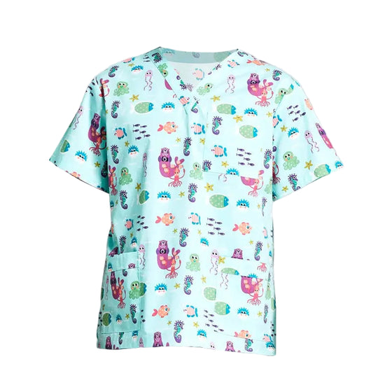 Uniforme Clínico Unisex ANNO ProShield - Top Médico Resistente al Cloro (Modelo 09SS001) CJdropshipping