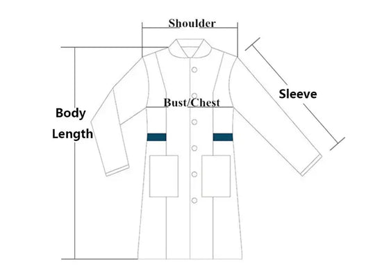 Bata blanca médica para mujer, uniforme médico de enfermera de algodón, ropa de trabajo hospitalaria, uniforme de trabajo profesional de farmacia de laboratorio científico MedSurgery Store For Digital Health