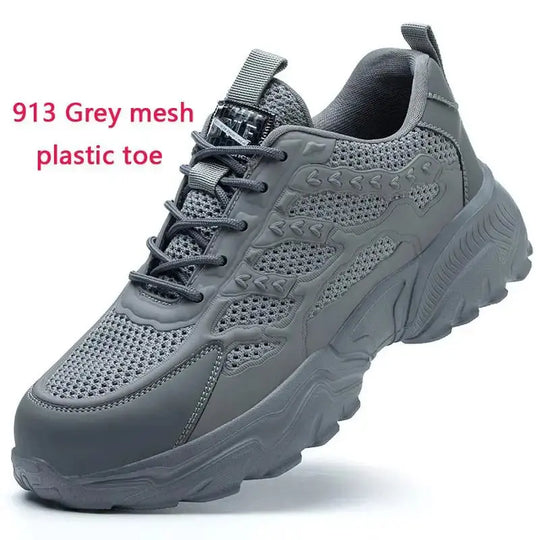 Zapatos de seguridad blancos para hombres y mujeres, antigolpes, antiperforación, aislamiento, 6kv, resistente al desgaste, negro, blanco, transpirable, ligero MedSurgery Store For Digital Health