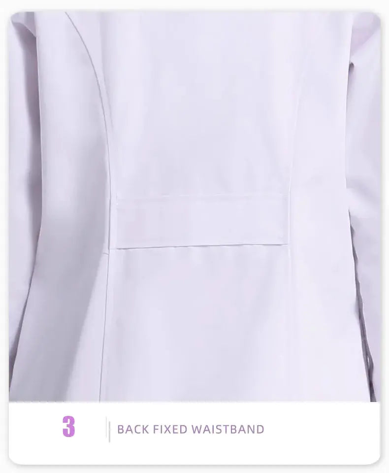 Bata blanca médica para mujer, uniforme médico de enfermera de algodón, ropa de trabajo hospitalaria, uniforme de trabajo profesional de farmacia de laboratorio científico MedSurgery Store For Digital Health