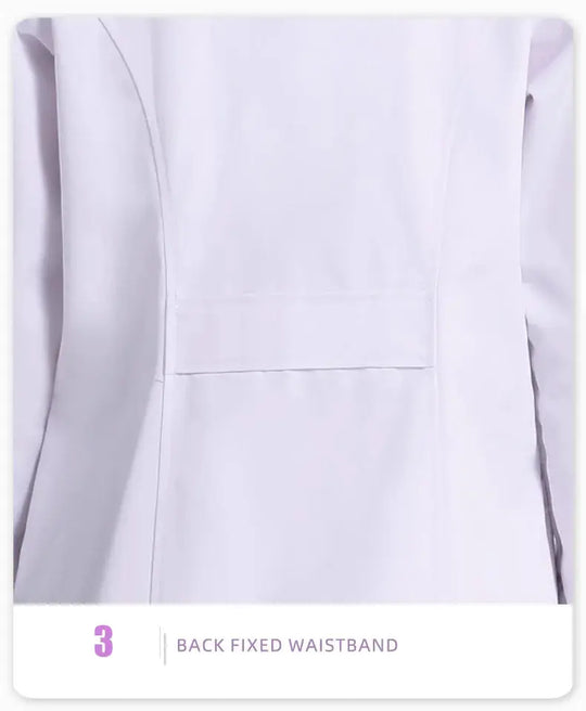 Bata blanca médica para mujer, uniforme médico de enfermera de algodón, ropa de trabajo hospitalaria, uniforme de trabajo profesional de farmacia de laboratorio científico MedSurgery Store For Digital Health
