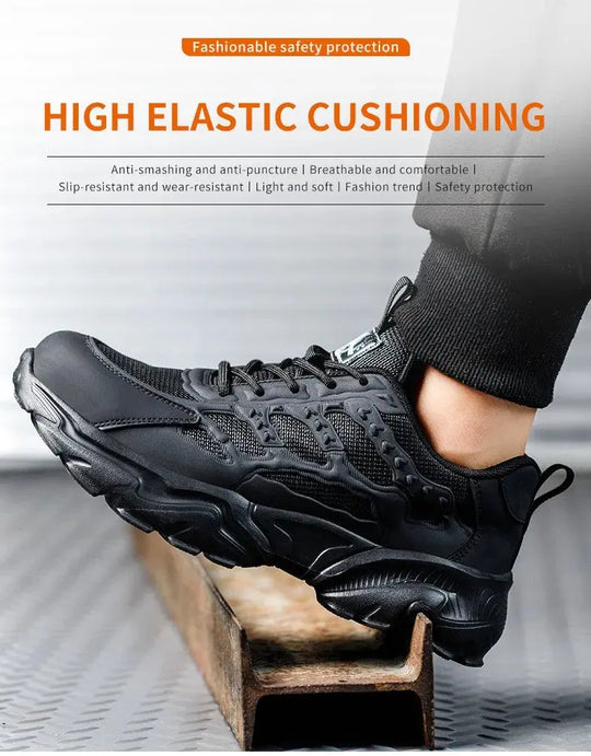 Zapatos de seguridad blancos para hombres y mujeres, antigolpes, antiperforación, aislamiento, 6kv, resistente al desgaste, negro, blanco, transpirable, ligero MedSurgery Store For Digital Health