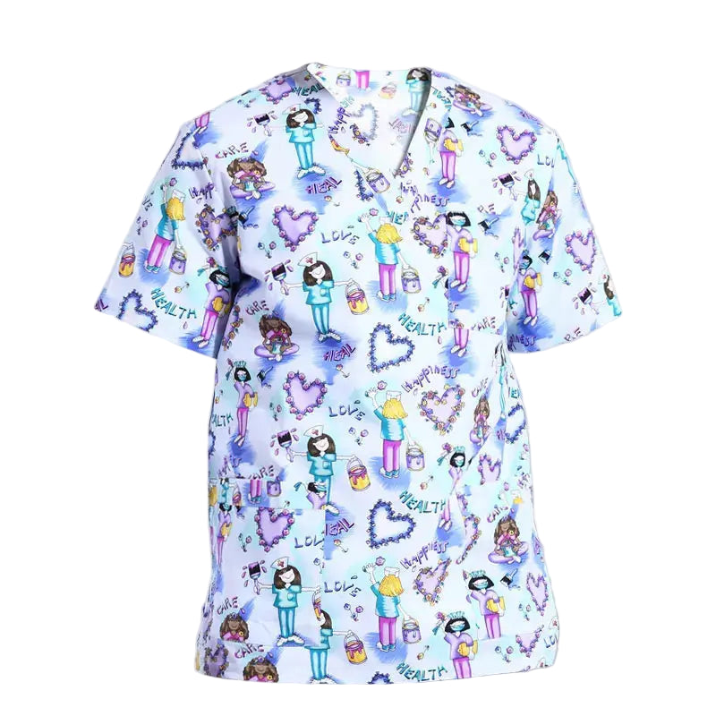Uniforme Clínico Unisex ANNO ProShield - Top Médico Resistente al Cloro (Modelo 09SS001) CJdropshipping