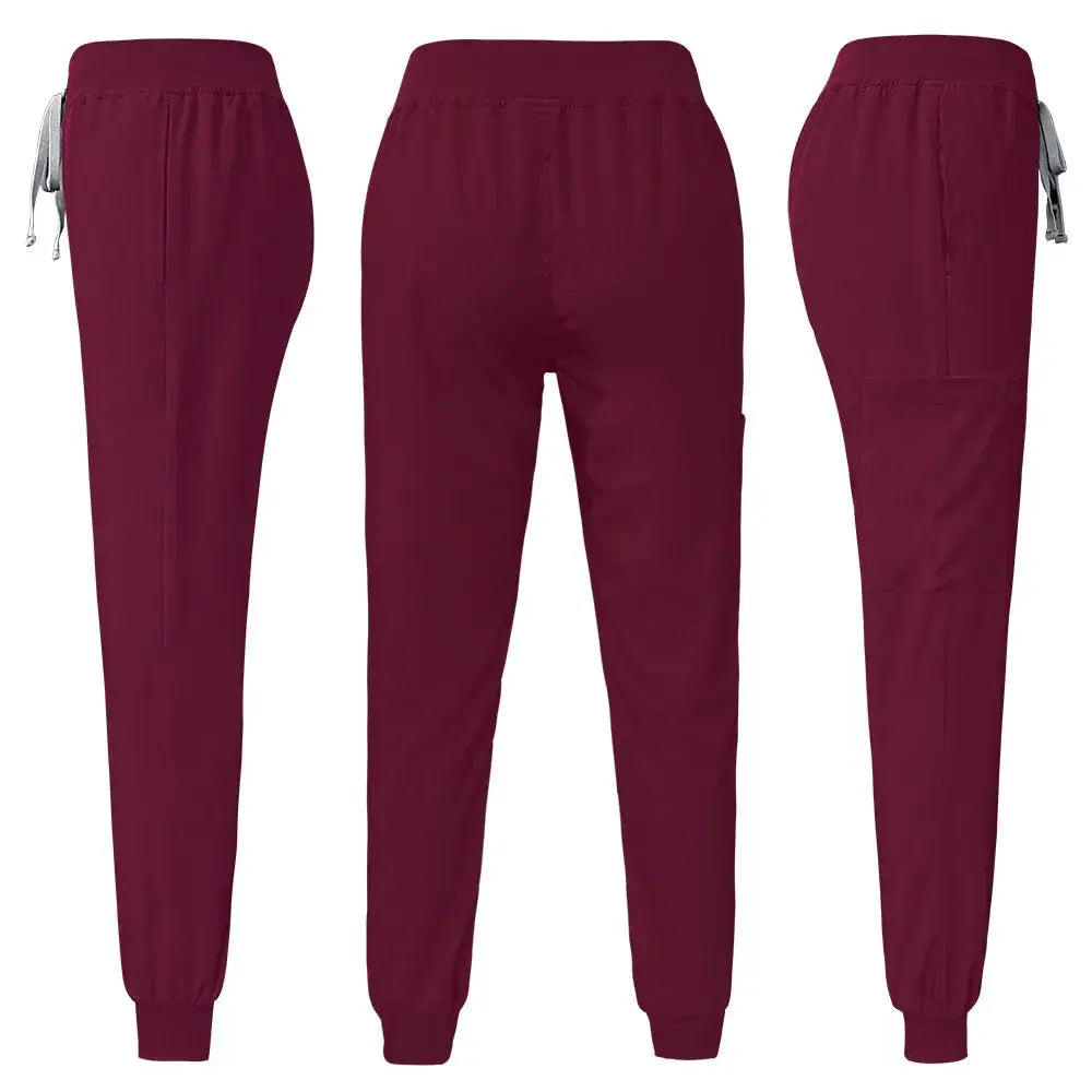 Uniforme médico ajustado para mujer, conjuntos de batas, accesorios de enfermería, batas de cirugía hospitalaria, clínica Dental, salón de belleza, ropa de trabajo CJdropshipping