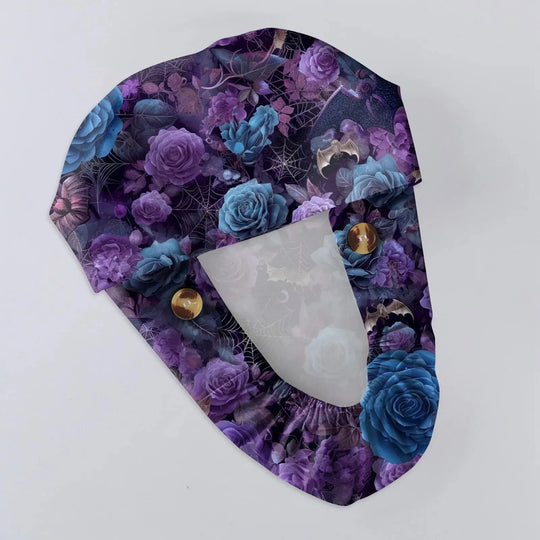 Gorro Quirúrgico para Doctoras o Enfermeras con estampados de Halloween Unisex - Scrub Cap con Estampado para Trabajo Médico. Estilo Casual hechos de Algodón, Cómodos y Elegantes. CJdropshipping